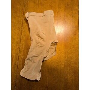 SKIMS Solution Short #2 Asymmetric High Slit Shapewear Sandstone Tan Size M Medi